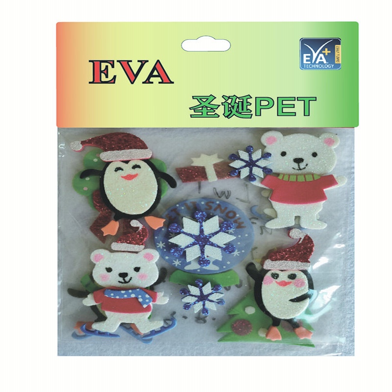 Foam Xmas PET Foam Glitter PET Foam forma PET